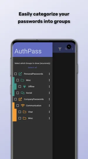AuthPass  兼容KeePass的密码管理器